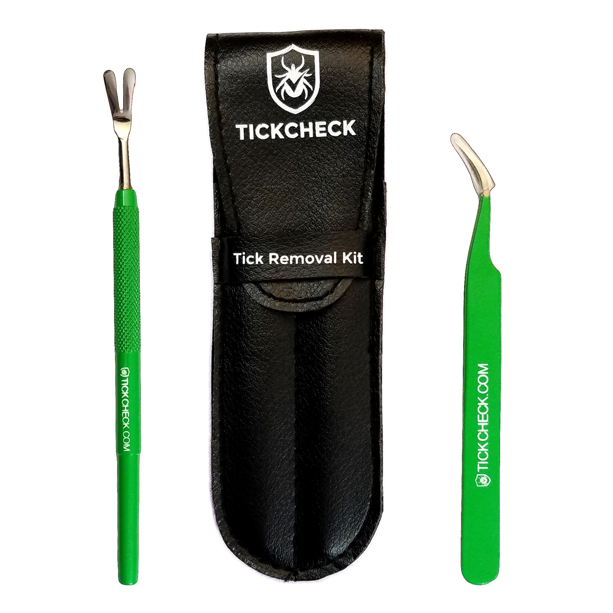 Tickcheck Premium Tick Remover Kit - 26 Stahl Tick Entferner, Case